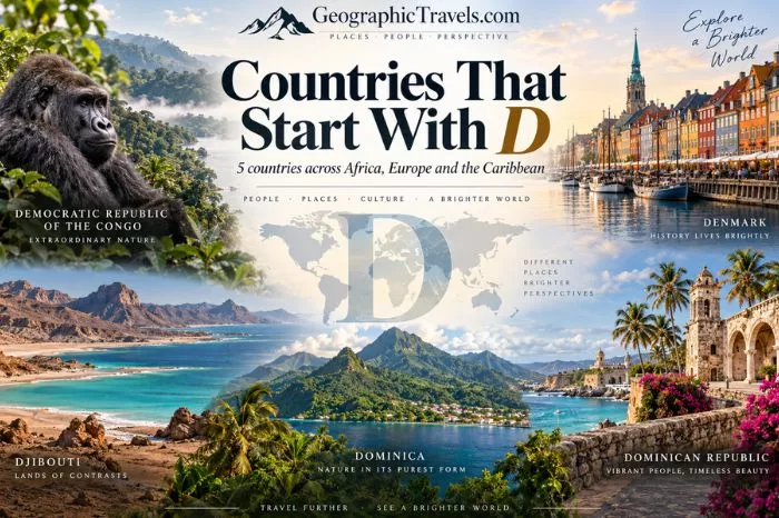Countries That Start With D: Complete List, Capitals, Facts and History
