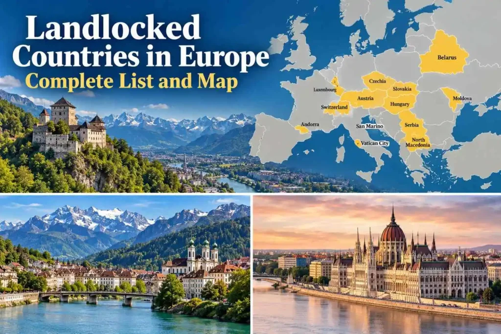How Many Landlocked Countries Are in Europe?